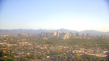 Weather camera view of Phoenix Children`s Hospital.