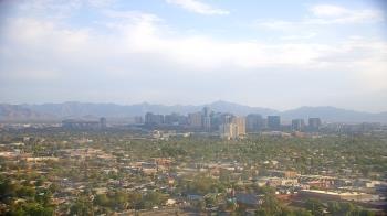 Weather camera view of Phoenix Children`s Hospital.