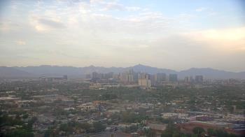 Weather camera view of Phoenix Children`s Hospital.