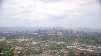 Weather camera view of Phoenix Children`s Hospital.
