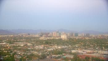 Weather camera view of Phoenix Children`s Hospital.