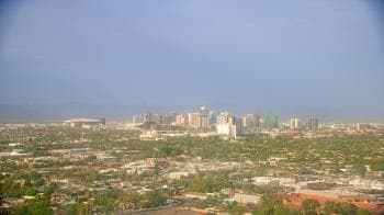 Weather camera view of Phoenix Children`s Hospital.