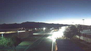 Weather camera view of Pahrump Valley HS.
