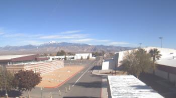 Weather camera view of Pahrump Valley HS.