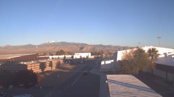 Weather camera view of Pahrump Valley HS.