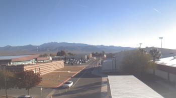 Weather camera view of Pahrump Valley HS.