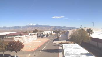 Weather camera view of Pahrump Valley HS.