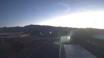 Weather camera view of Pahrump Valley HS.