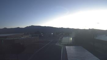 Weather camera view of Pahrump Valley HS.