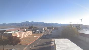 Weather camera view of Pahrump Valley HS.