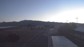Weather camera view of Pahrump Valley HS.
