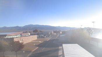 Weather camera view of Pahrump Valley HS.