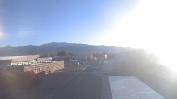 Weather camera view of Pahrump Valley HS.