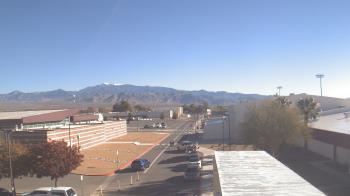 Weather camera view of Pahrump Valley HS.