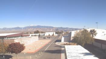 Weather camera view of Pahrump Valley HS.