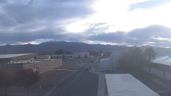 Weather camera view of Pahrump Valley HS.