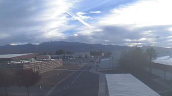 Weather camera view of Pahrump Valley HS.
