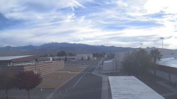 Weather camera view of Pahrump Valley HS.