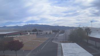 Weather camera view of Pahrump Valley HS.