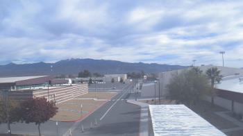 Weather camera view of Pahrump Valley HS.