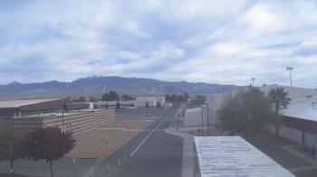 Weather camera view of Pahrump Valley HS.