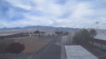 Weather camera view of Pahrump Valley HS.