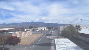 Weather camera view of Pahrump Valley HS.