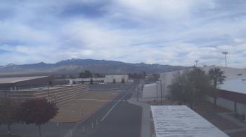 Weather camera view of Pahrump Valley HS.