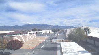 Weather camera view of Pahrump Valley HS.