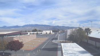 Weather camera view of Pahrump Valley HS.