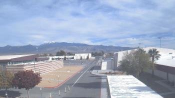 Weather camera view of Pahrump Valley HS.