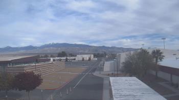 Weather camera view of Pahrump Valley HS.