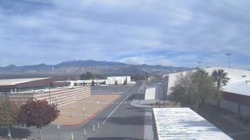 Weather camera view of Pahrump Valley HS.