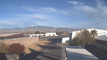 Weather camera view of Pahrump Valley HS.