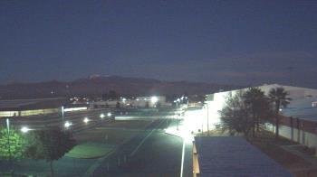 Weather camera view of Pahrump Valley HS.