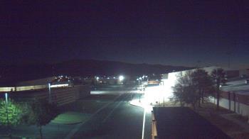 Weather camera view of Pahrump Valley HS.