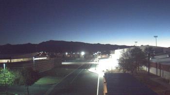 Weather camera view of Pahrump Valley HS.