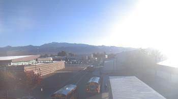Weather camera view of Pahrump Valley HS.