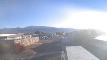 Weather camera view of Pahrump Valley HS.