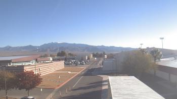 Weather camera view of Pahrump Valley HS.
