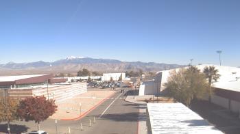 Weather camera view of Pahrump Valley HS.