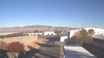 Weather camera view of Pahrump Valley HS.