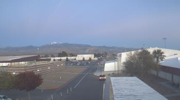 Weather camera view of Pahrump Valley HS.