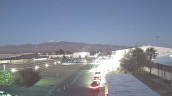Weather camera view of Pahrump Valley HS.