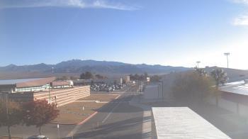 Weather camera view of Pahrump Valley HS.