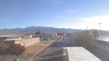 Weather camera view of Pahrump Valley HS.