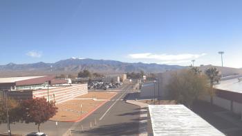 Weather camera view of Pahrump Valley HS.