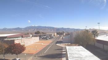Weather camera view of Pahrump Valley HS.