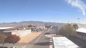 Weather camera view of Pahrump Valley HS.