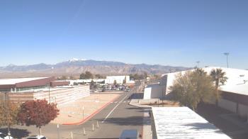 Weather camera view of Pahrump Valley HS.